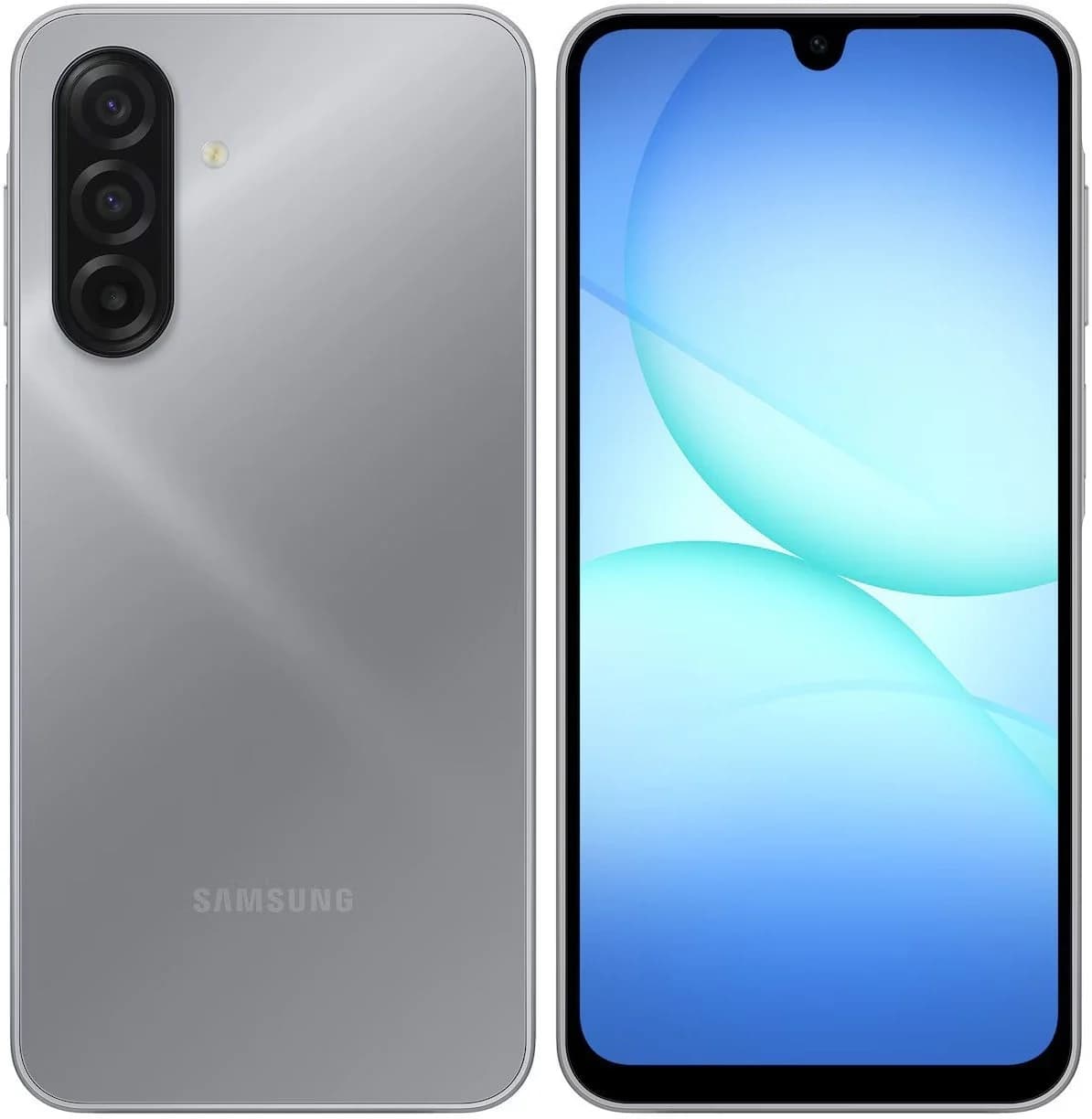 Samsung Galaxy A17 2 × nano SIM, 4/128gb, серый